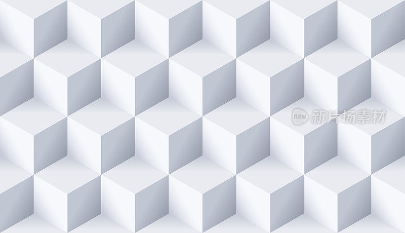 Seamless Cubes Background